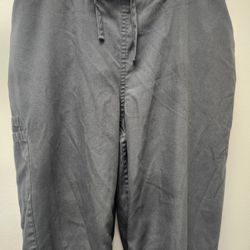 Women's Butter-Soft Gray Scrub Pants Size Small 