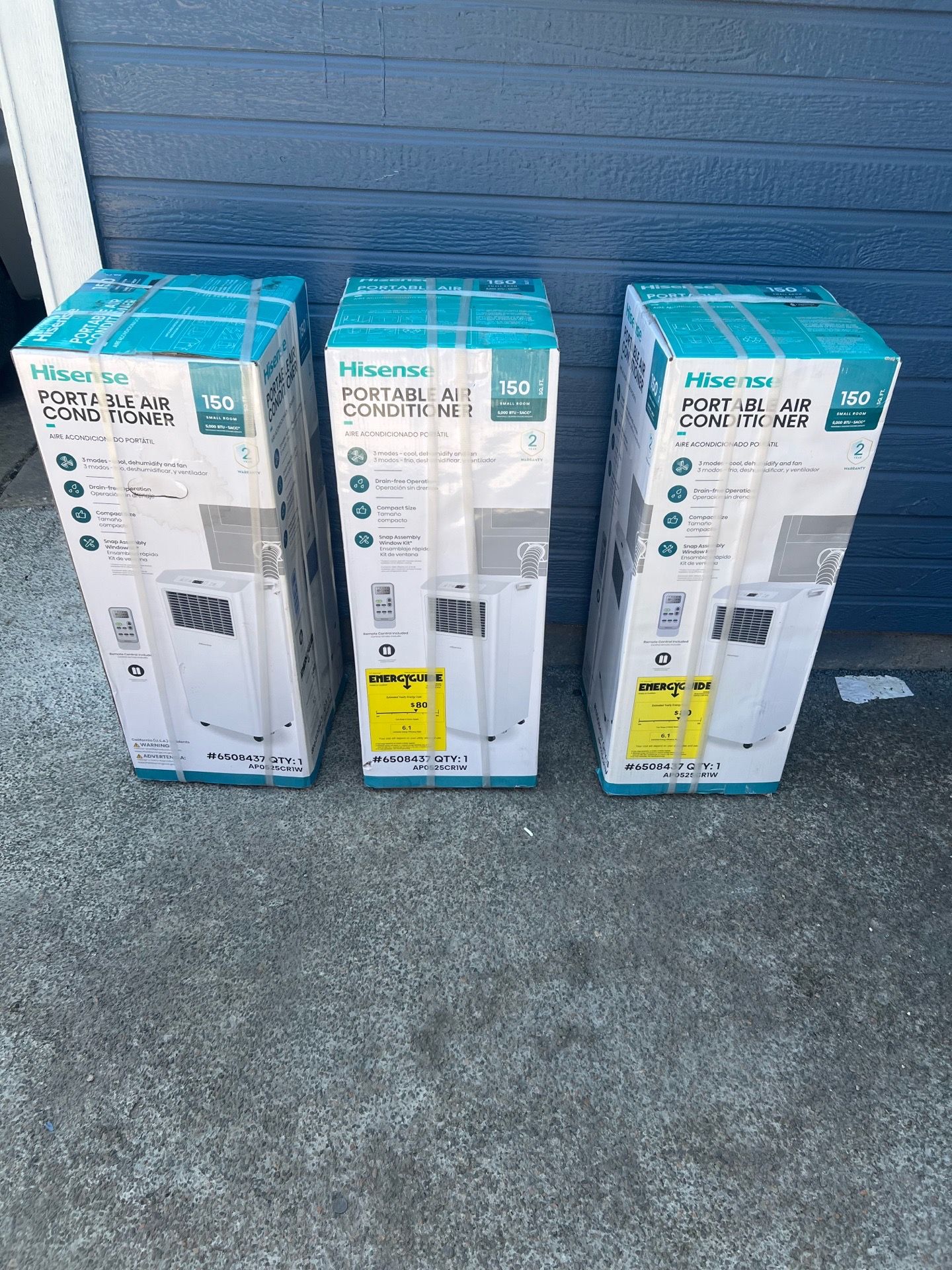 Aires acondicionados nuevos$$$450 x Los 3 nuevos