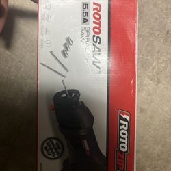 5.5 Amp Corded Rotary Cut-Out Tool Kit with 5 Accessories