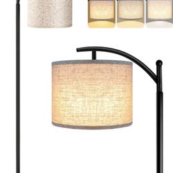 ROTTOGOON Floor Lamp for Living Room with 3 Color Temperatures LED Bulb, Standing Lamp Tall Industrial Floor Lamp Reading for Bedroom, Office (9W LED 
