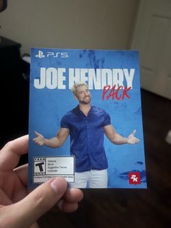 PS5 Joe Hendry Pack WWE 2K26