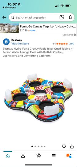 Hydro Force Inflatable 4 Person Raft