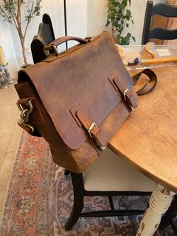 Kattee Men Leather Satchel