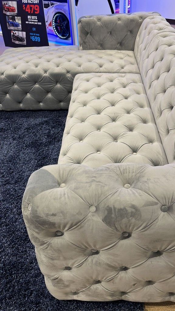 Exton Sectional Seating Set
by FoA(Black,White)🚛3-7 Days Delivery 💳Financing Options
