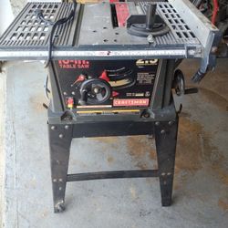 Craftsman 10 Table Saw 