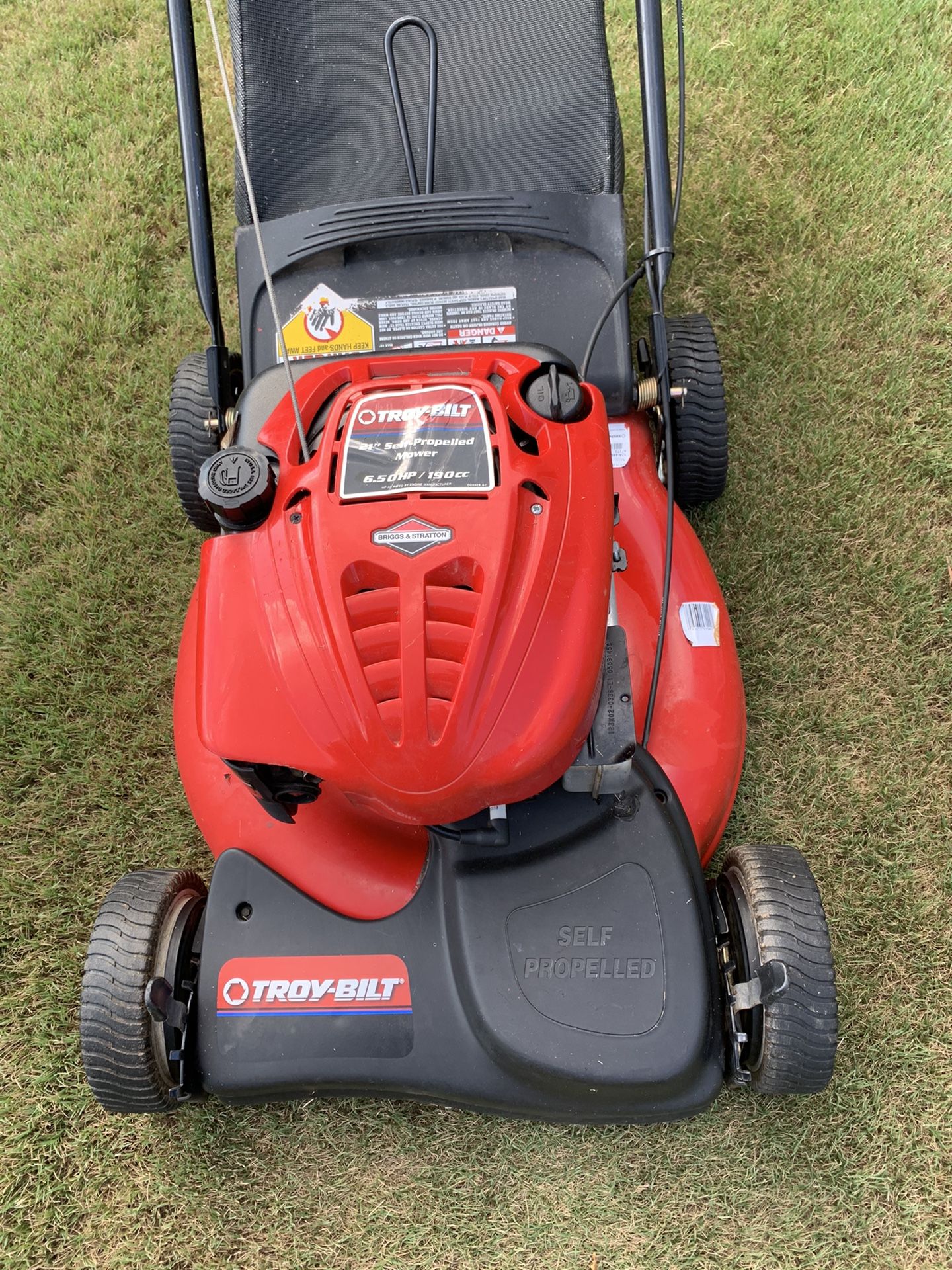 Troy Bilt Self Propelled Lawn Mower