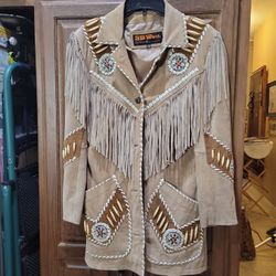 COW GIRL SUEDE JACKET 