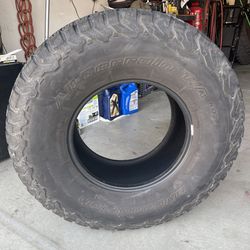 BF Goodrich All Terrain Tires 37x12.50x17