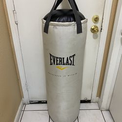 PUNCHING BAG 90 POUNDS FILLED FOR BOXING EVERLAST BRAND 🔥 💪💪💪