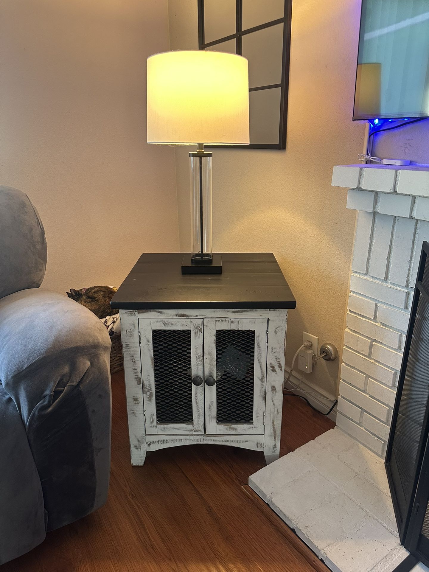 Rustic side table