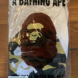 Bape Ape Head Camo Tee