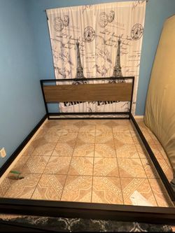 King size bed frame