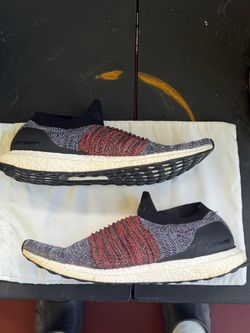 adidas Ultra Boost Laceless Mid Black White Orange