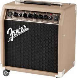Fender Acoustasonic 15 amp available!