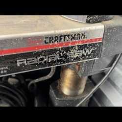 Sears Craftsman’s Radial Saw 