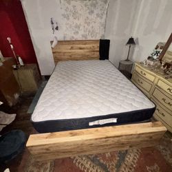 Queen Bed with headboard 