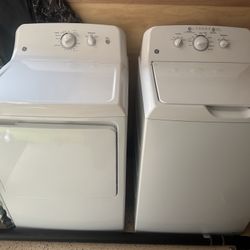 GE Washer And  electric dryer