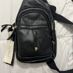 Le Meil Peta Approved  Vegan Crossover Bag-OBO