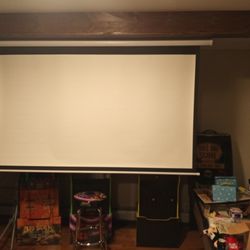 Motorized Projector Screen 