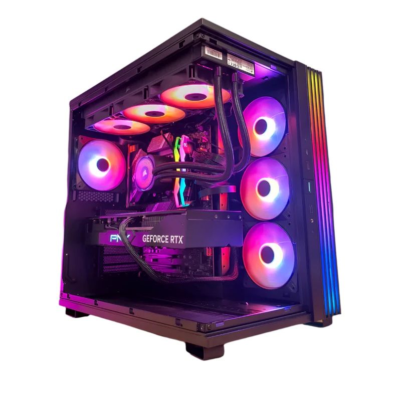 HYPERION | 2TB | 64GB DDR5 | Radeon 9070 XT | Ryzen 9 9950X3D | GAMING DESKTOP | CUSTOM COMPUTER | DESKTOP | HIGH END GAMING