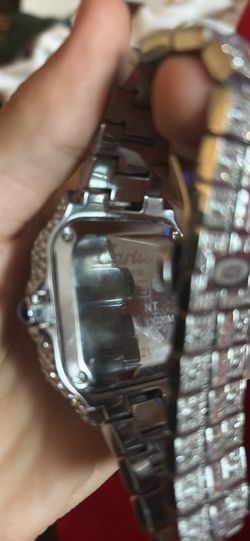 Cartier Moasinite watch! Passes tester