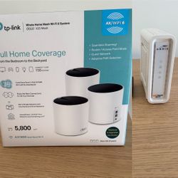 Modem And Mesh WiFi Set Up