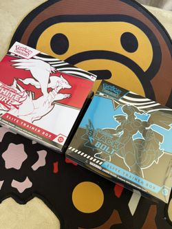 Pokémon Black Bolt/White Flare ETB Set