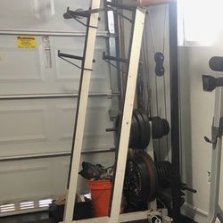 squat rack and more  (home gym)
