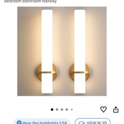 Brand New Wall Lights Set Of 2