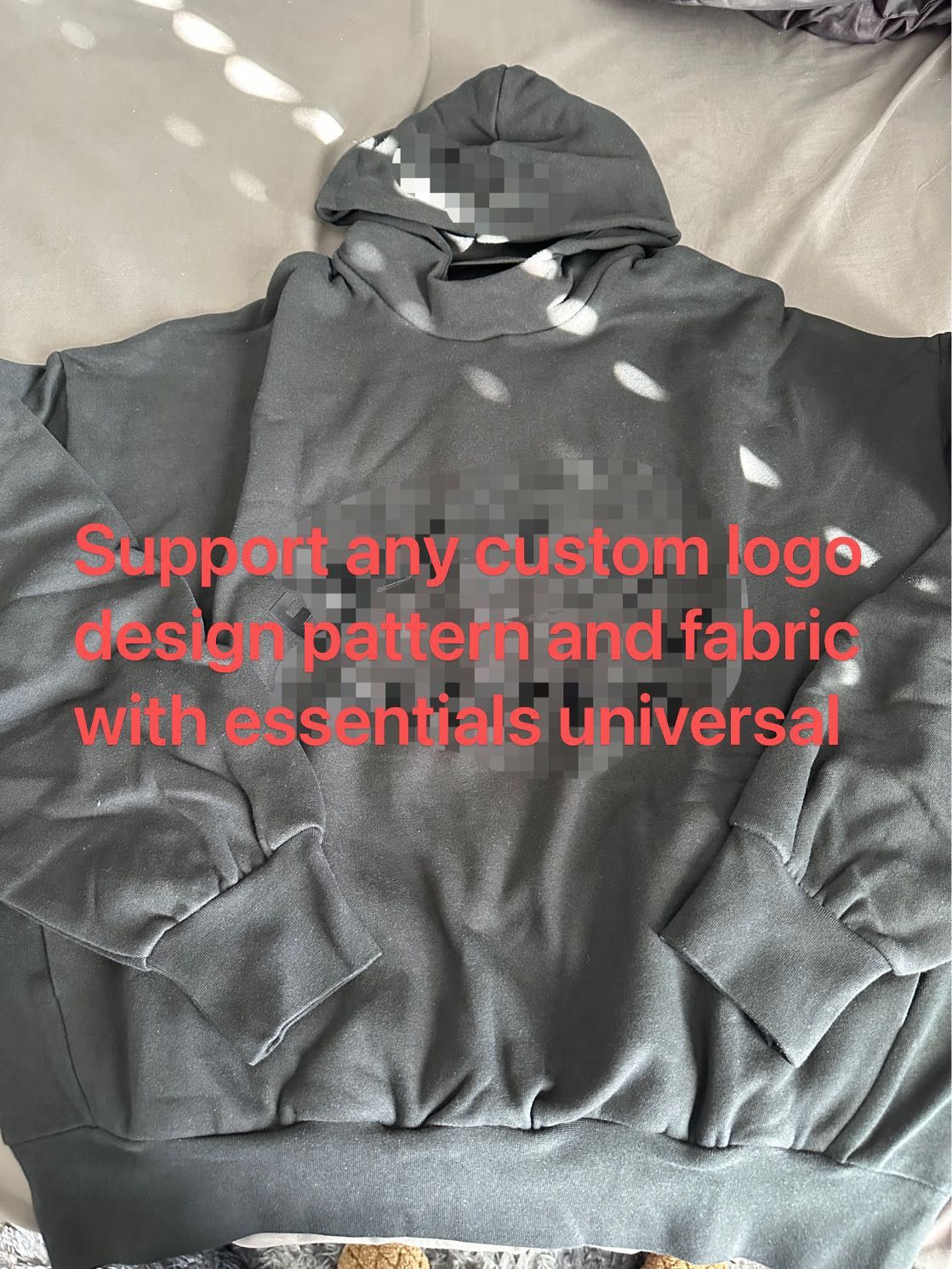 Hoodie short sleeve customization