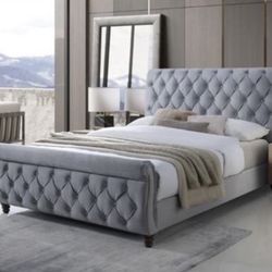 King Gray Bed frame Only $299