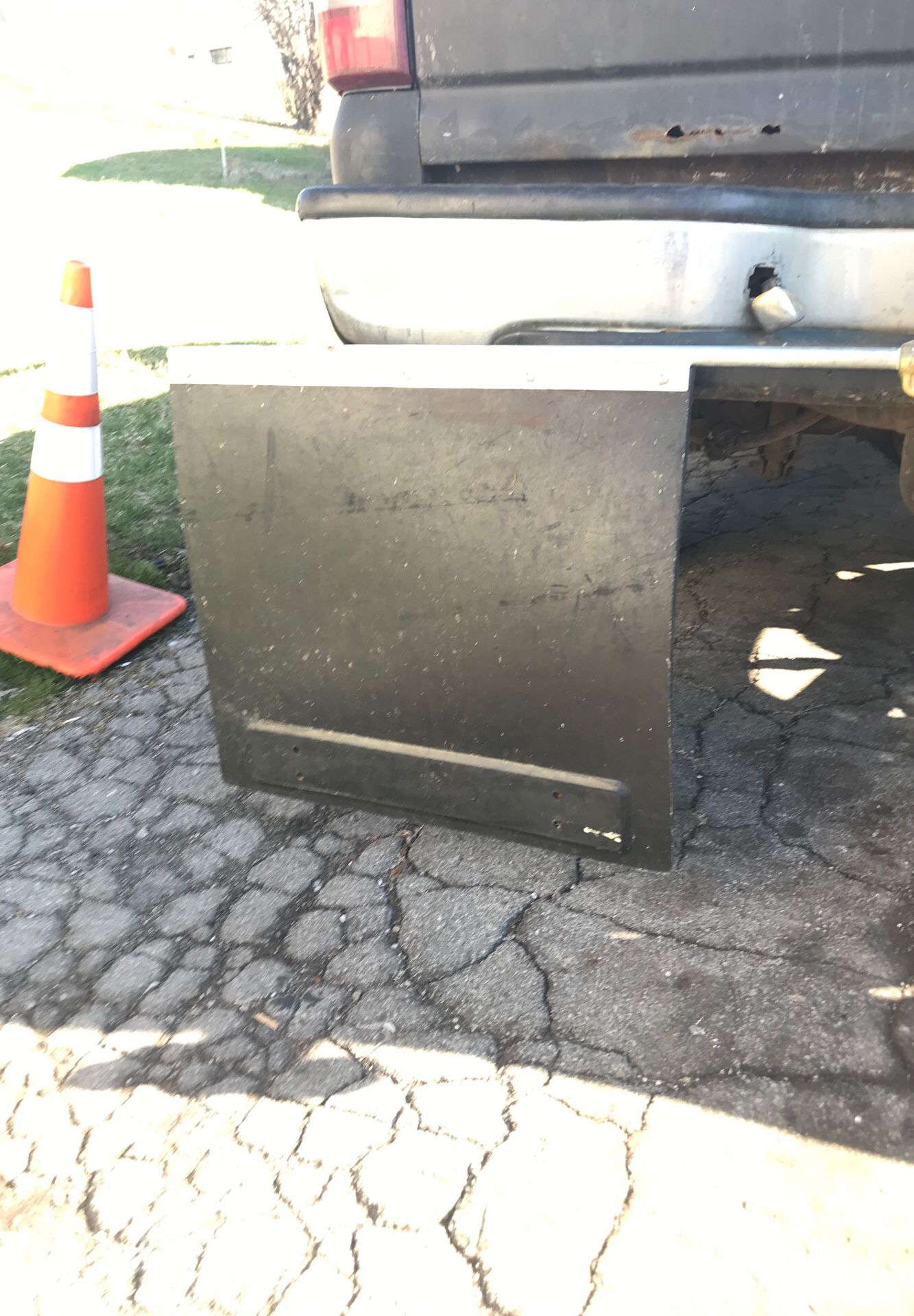 Rock tamer mud flaps.