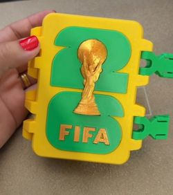 World Cup 2026 Style Sticker Case ⚽🇧🇷