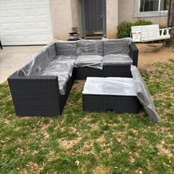 PE RATTAN PATIO FURNITURE SET BRAND NEW PATIO SET PATIO FURNITURE 🆕🚚