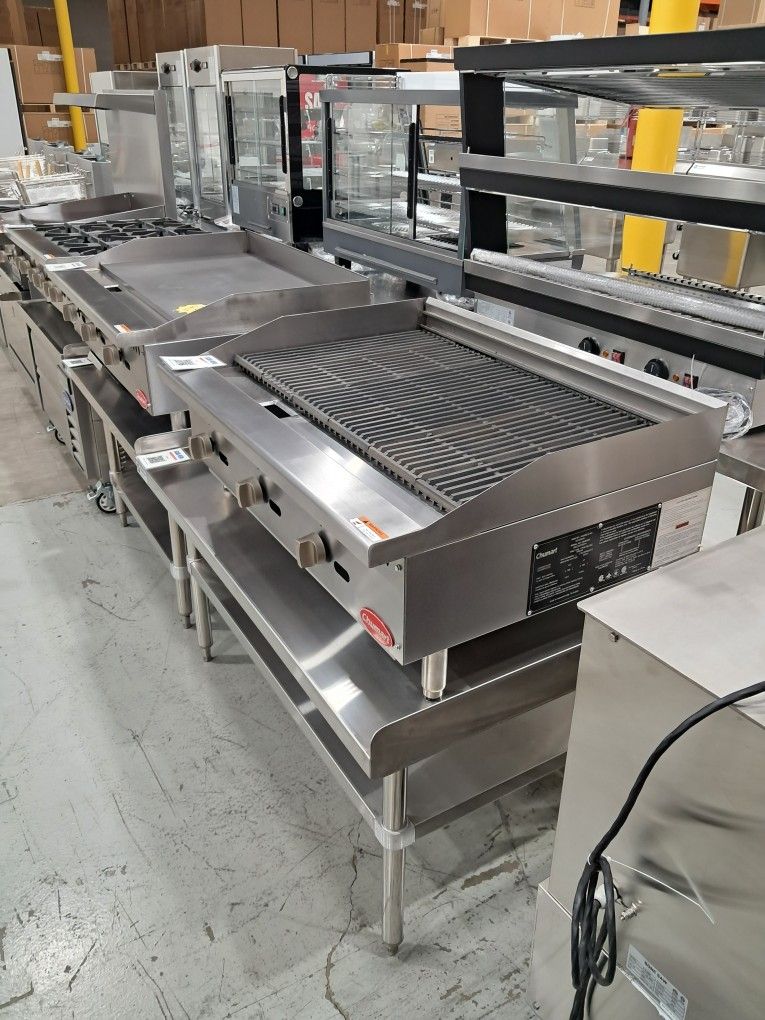 NSF Certified Fryers Griddles Broilers Stoves Refrigerator Freezer
