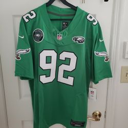Reggie White Philadelphia Eagles Retired Alternate Game Jersey - Kelly Green XL Jersey - Kelly Green XL
