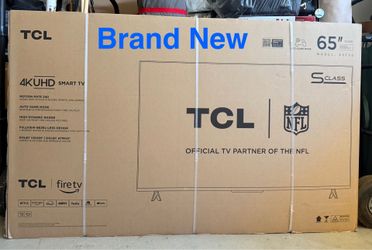 BRAND NEW IN BOX - TCL 65" 4K UHD Smart TV