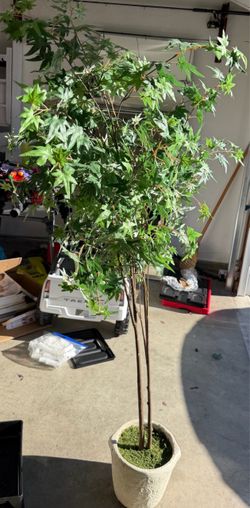 Fake maple tree