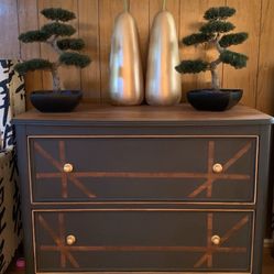 Shabby Chic Ancil Gray Wood Dresser 