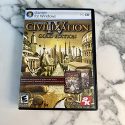 Incomplete Sid Meier's Civilization IV: Gold Edition (PC, 2007)
