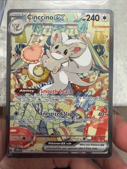Pokemon Chaos Rising Cinccino EX