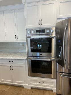 LG Studio appliances double oven microwave dishwasher