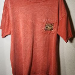 HARLEY DAVIDSON T-SHIRT MEN'S SIZE LARGE LAFAYETTE LA CAJUN SHORT SLEEVE