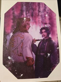 Stitch Spring Collectible Art Print: Rengoku and Shinobu