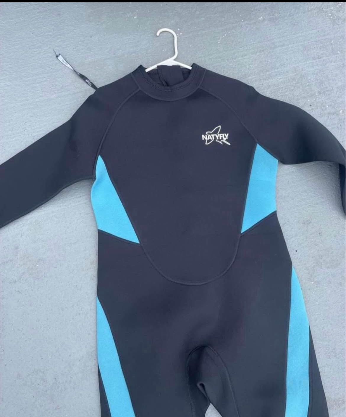 Men 2xl wetsuit surf Jetski scuba dive NATYFLY Mens Wetsuit 3mm Neoprene Wet Suit Men, Full Body Wetsuit for Men in Cold Water, Long Sleeve Back Zi