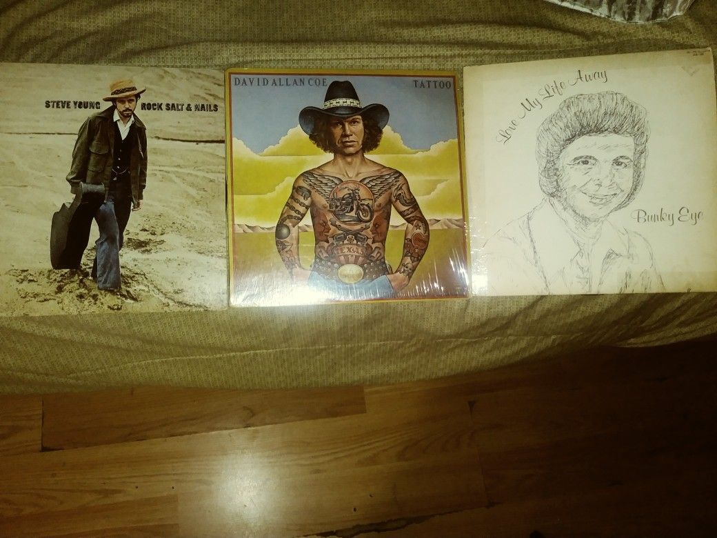 3 COUNTRY ROCK LPs"MUST SEE"
