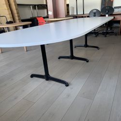 Used Conference Table 4’x10’ White 