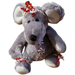 Dan Dee Collector's Choice Christmas Holiday Mouse Stuffed 9" Plush.


