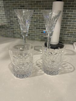 4 Piece Waterford Crystal Glasses