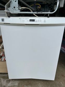 White Kenmore Dishwasher